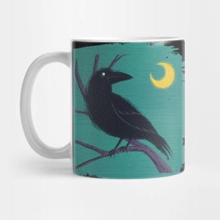 Restless Raven Once Upon A Midnight Dreary Mug